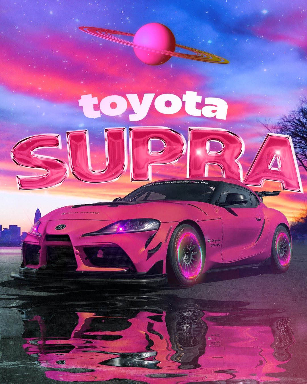 Poster Toyota Supra