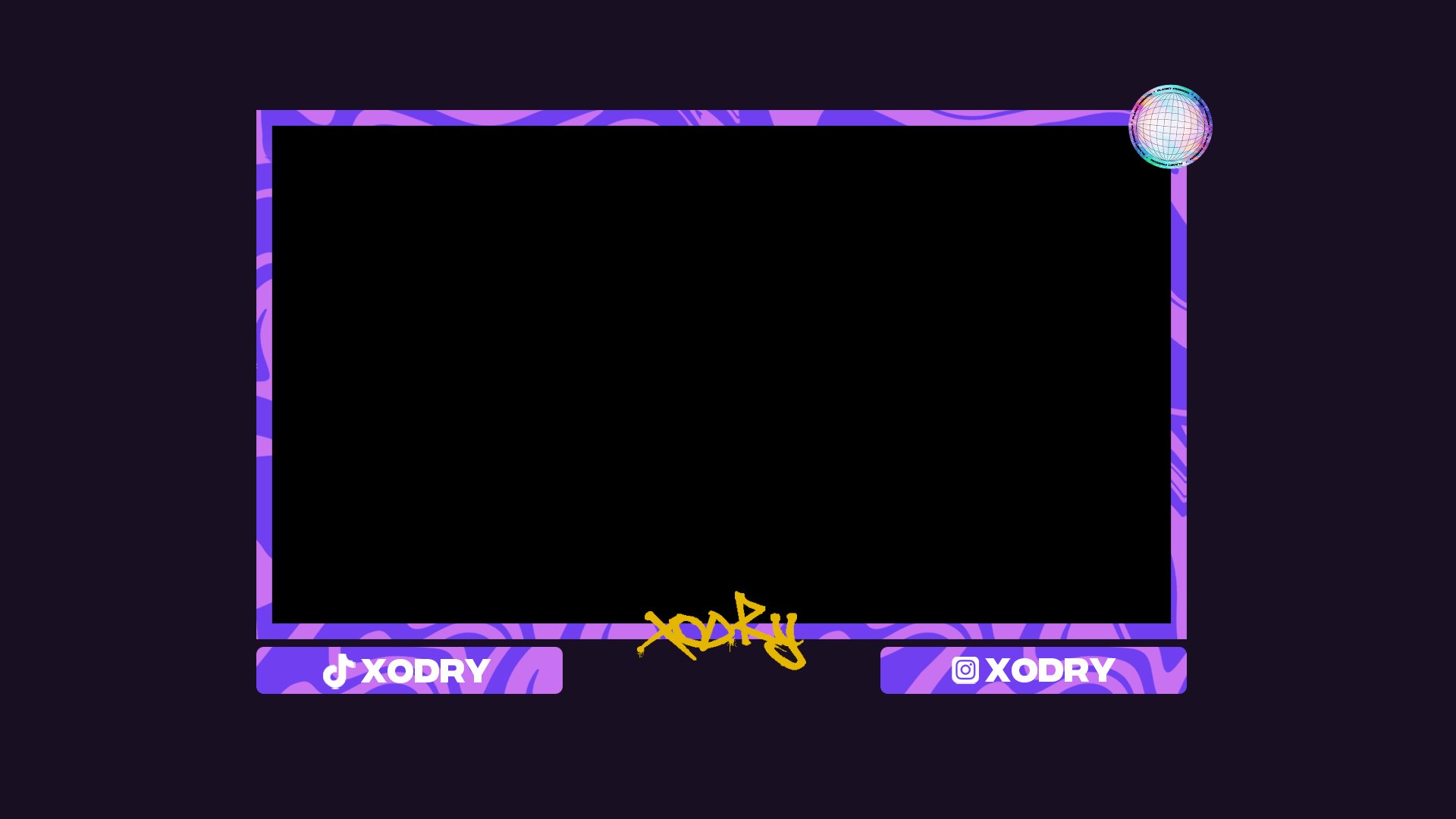 The webcam frame