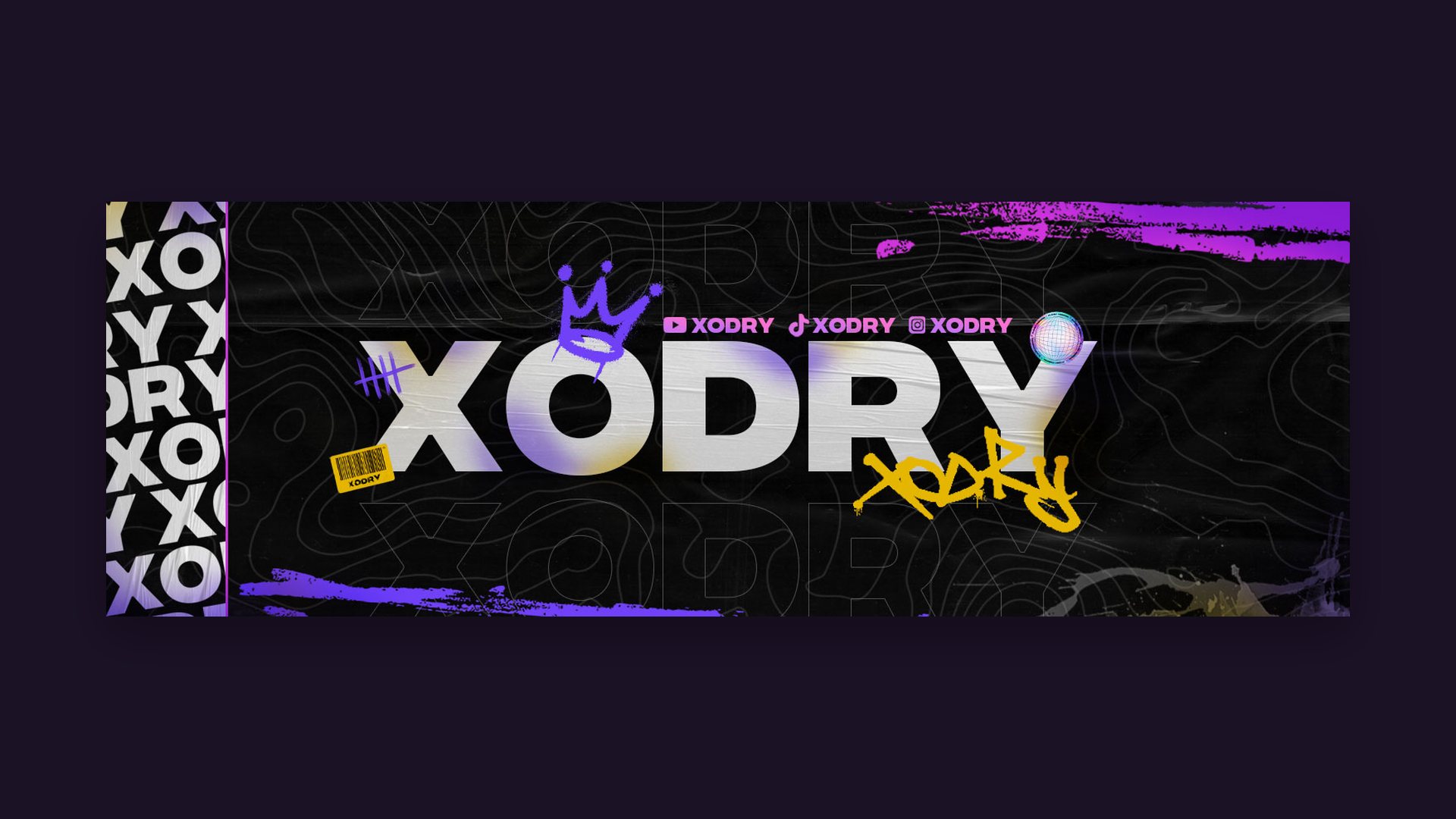 The X account banner